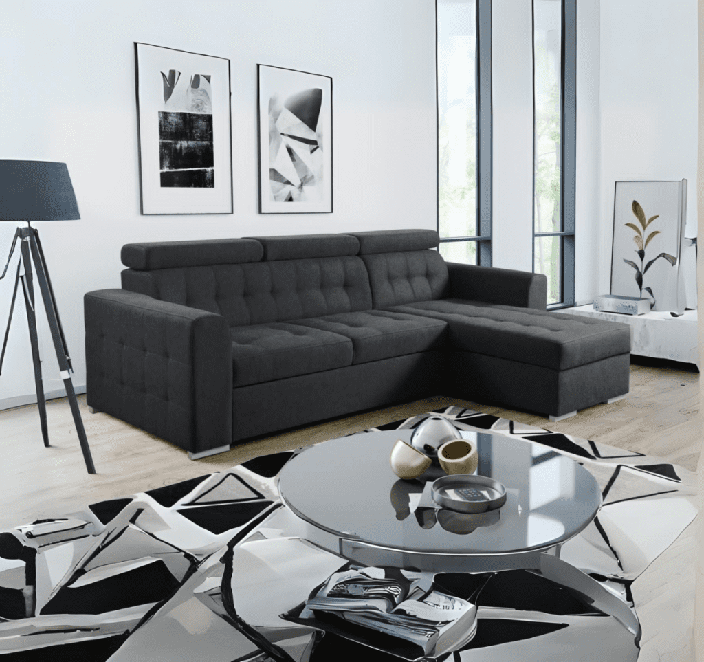 Luca sofa bed with storage space