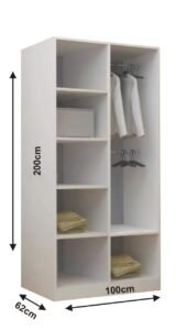  Modern Wardrobe with Mirror UK