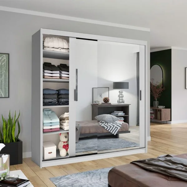 Chicago Sliding Door Wardrobe SOLID FURNISHING LTD