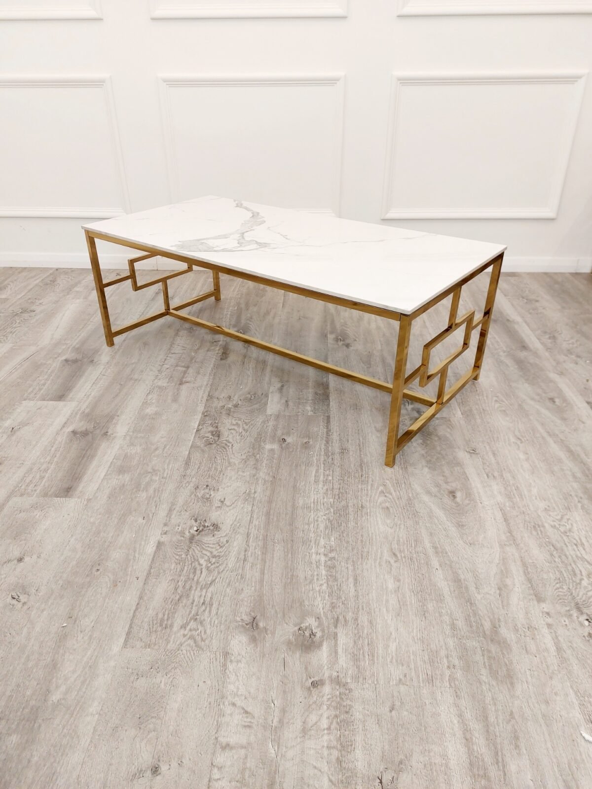 Geo Gold Coffee Table