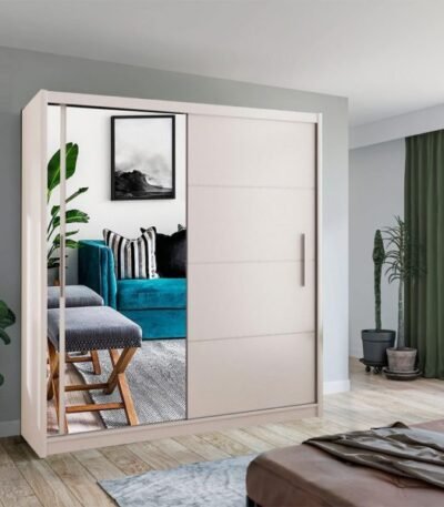 Modern Wardrobe with Mirror