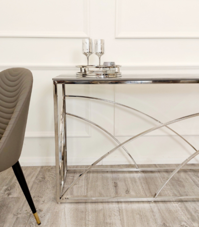 Stella Chrome Console Table